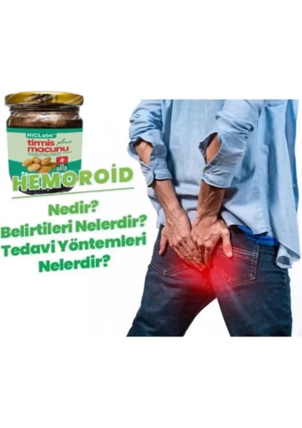 Tirmis Plus Hem.eroıdın Bas.urunuza Karşı Doğal Probiotik Destekleyici 240 gr x 2 Adet