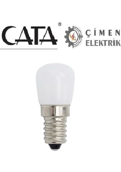 Ct 4261 Cata 2 W Buzdolabı LED Ampul Günışığı 3000K E14 Duy