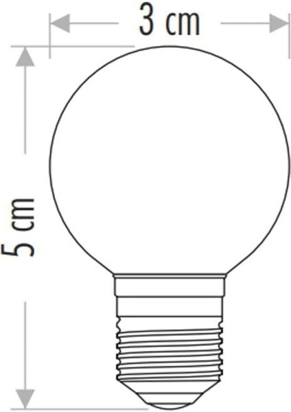 Cata Ct 4071 Cata 1W LED Gece Ampul Mavi
