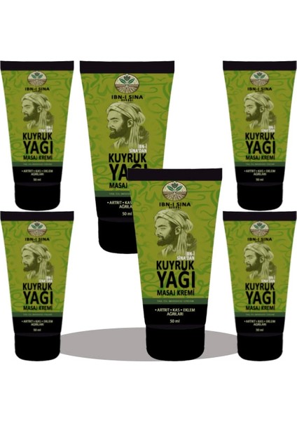Kuyruk Yağı Kremi kremi 6 Adet 50 ml