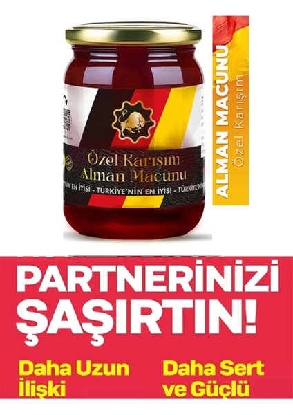 Big Boost 3x Special Man Cream + Alman Macunu Erkeklere Özel Karışım 240 gr fiyatları