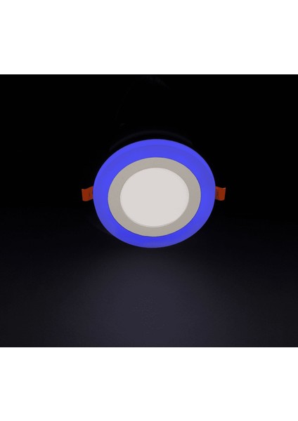 Noas YL11 0600 Sıva Altı 6+3W 3 Fonksiyonlu Yuvarlak LED Spot 6500K Beyaz+Mavi fiyatları
