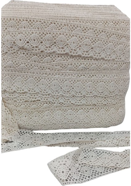 Kopanaki Dantel En 4 cm Krem 1 Metre