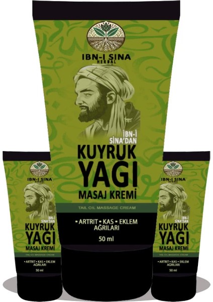 Kuyruk Yağı Kremi 3 Adet kremi 50 ml