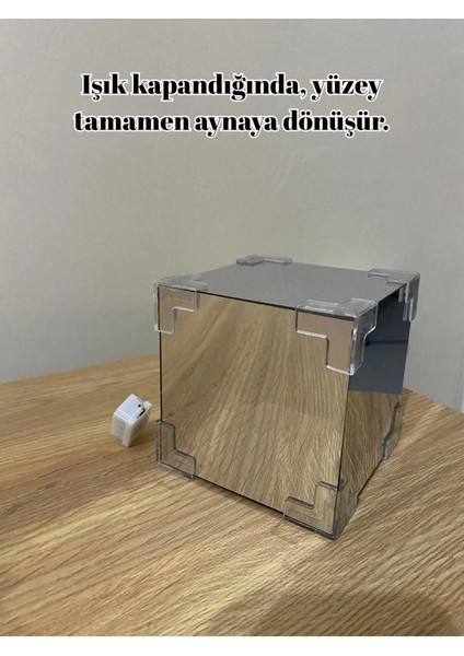 Romantik Sonsuz Laleli Küp Gece Lambası Aydınlatma Dekoratif Masa Lambası Dıy fırsatları