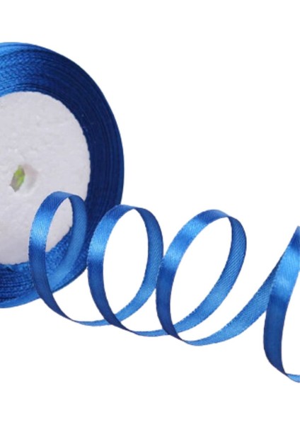 Saten Kurdele 2 cm 10 Metre Indigo