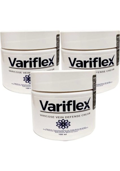 Varicose Vein Defense Cream 150 ml 3 Tane Birden ASMZF140