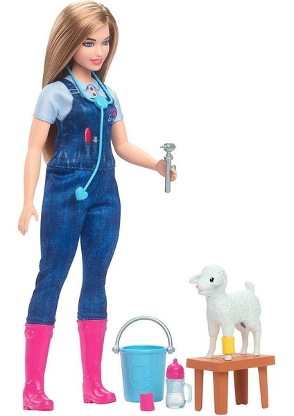 HRG42 65. Yıl Deluxe Kariyer Bebekleri - Veteriner modelleri