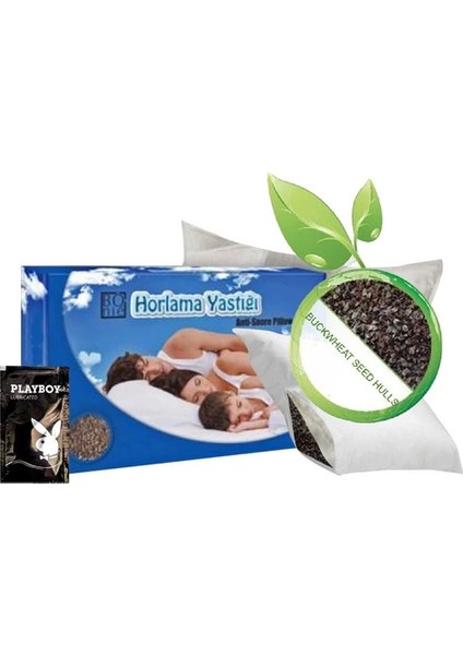 Karabuğday Yastığı - Anti-Snoring Pillow 50 x 70 cm + Jel