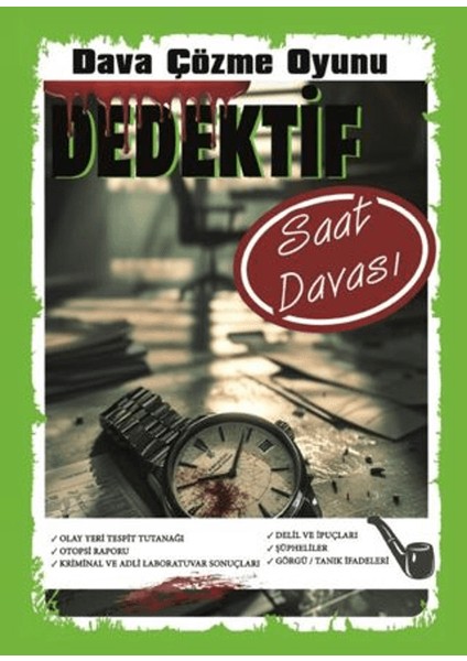 Cinayet Çözme Oyunu Dedektif - Saat Cinayeti