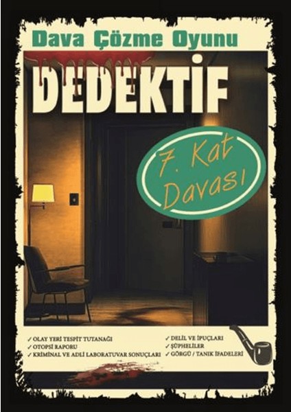 Cinayet Çözme Oyunu Dedektif - 7. Kat Cinayeti