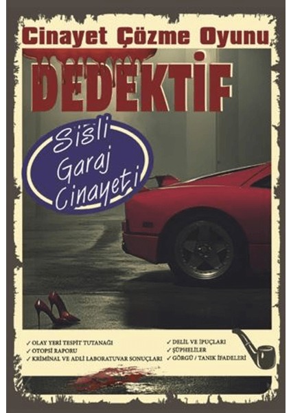 Cinayet Çözme Oyunu Dedektif - Sisli Garaj Cinayeti