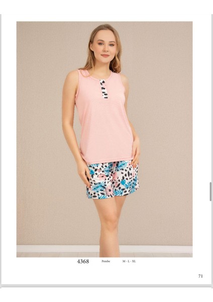 Perfect Club Kadın Ip Askılı Şortlu Pijama Takımı 4368 - 1 Adet fiyatları