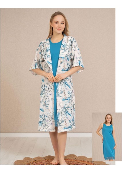 Perfect Club Kadın Gecelik Sabahlık Takım 4351 - 1 Adet
