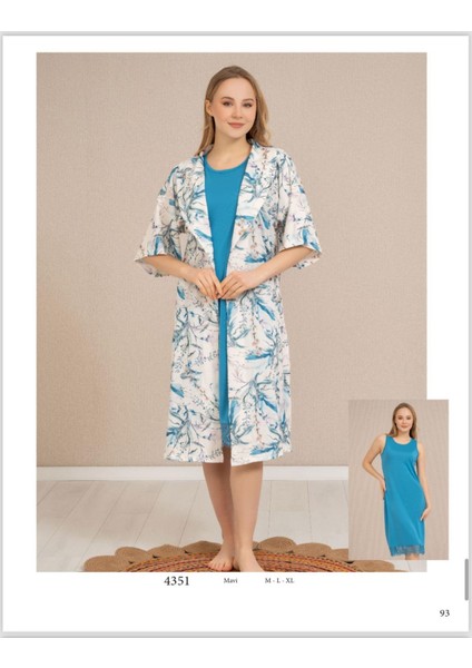 Perfect Club Kadın Gecelik Sabahlık Takım 4351 - 1 Adet modelleri