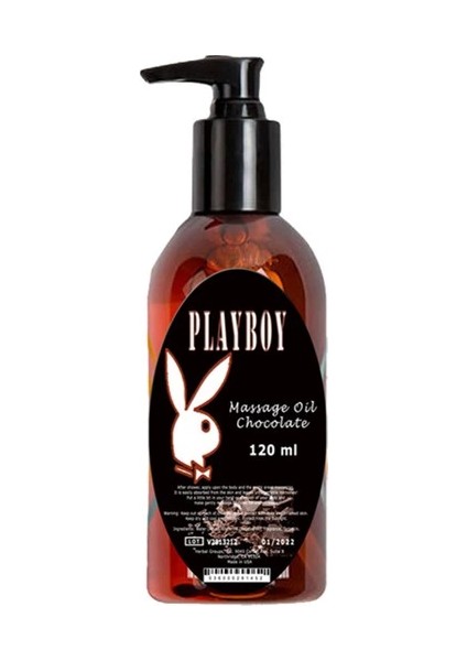 Çikolatalı Masaj Yağı 120 ml Aromaterapi 120 ml Playboy Chocolate Massage Oil