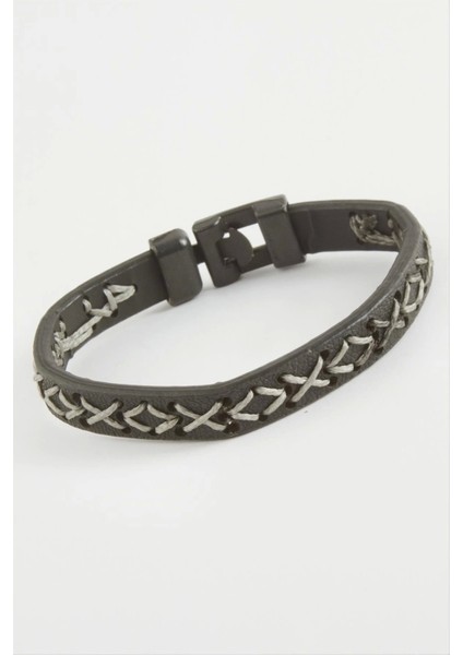 Ipli Kaliteli Suni Deri Bileklik