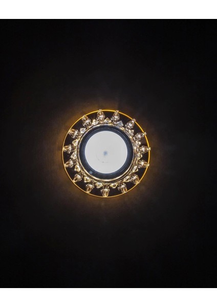 Noas YL65 1687 Podos LED Çerçeveli 4000K Kristal Cam Spot Kasa - Priz ve Anahtar Için Uyumlu Çerçeve fiyatları