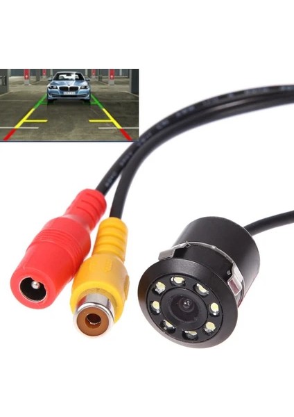 Daihatsu Gran Move Hd Multi-Fonksiyonel Gece Görüşlü Araç Geri Görüş Geri Vites Kamerası 8 LED