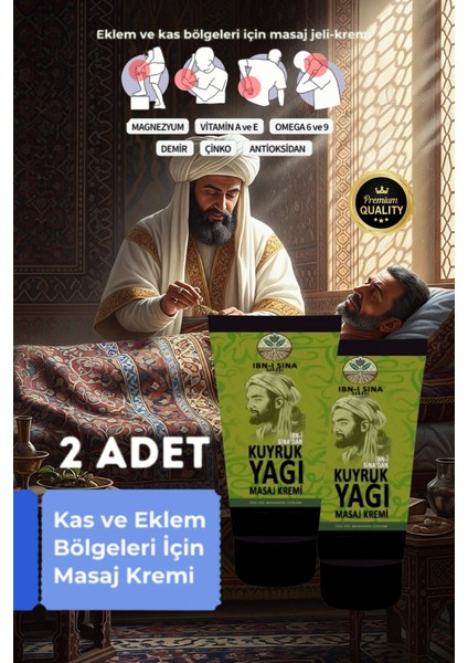 Kuyruk Yağı Mucizesi Masaj Kremi 2'li Set