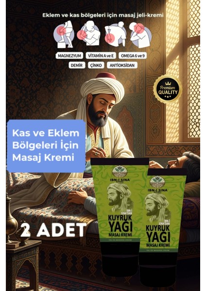 Kuyruk Yağı Mucizesi Masaj Kremi 2'li Set