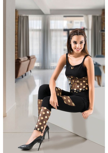 Derya Kurşun Askılı Kadın Tayt Takım 1501 fiyatları