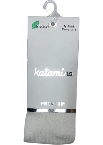 Katamino Liva Bebek Bambu Külotlu Çorap K36000 Krem