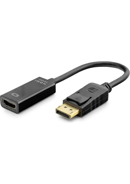 Dısplay To Hdmı F Çevirici 4K 30Hz Siyah HDX7823