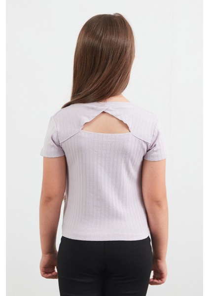 Make Your Own Story Baskılı Kız Çocuk Penye Tişört fiyatları