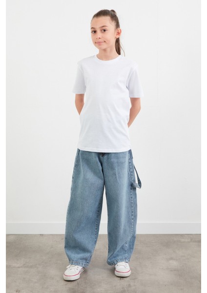 %100 Pamuk Basic Unisex Çocuk Tşört fiyatları