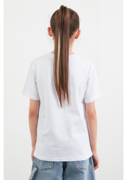 %100 Pamuk Basic Unisex Çocuk Tşört indirimleri