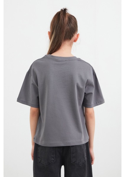 %100 Pamuk Basic Kız Çocuk Tişört fırsatları