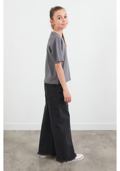 %100 Pamuk Basic Kız Çocuk Tişört indirimleri