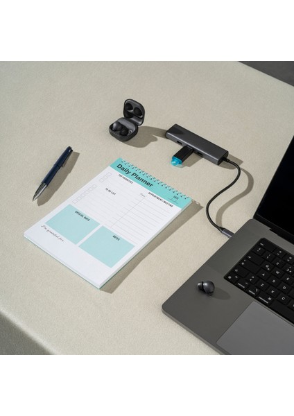 Günlük Planlayıcı Defter, Yapılacaklar Listesi, Planlayıcı Ajanda, Görev Kontrol Listesi (İngilizce)- Yeşil