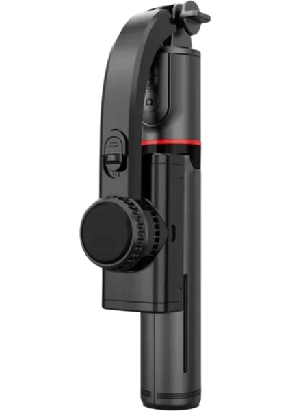 Gimbal Özellikli 360° Dönebilen Bluetooth Kumandalı Tripod Olabilen Selfie Çubuğu – Titreşimsiz, Net ve Şık Çekimler