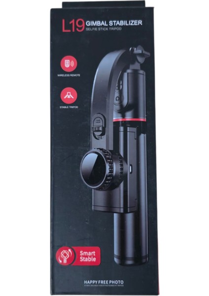 Gimbal Özellikli 360° Dönebilen Bluetooth Kumandalı Tripod Olabilen Selfie Çubuğu – Titreşimsiz, Net ve Şık Çekimler