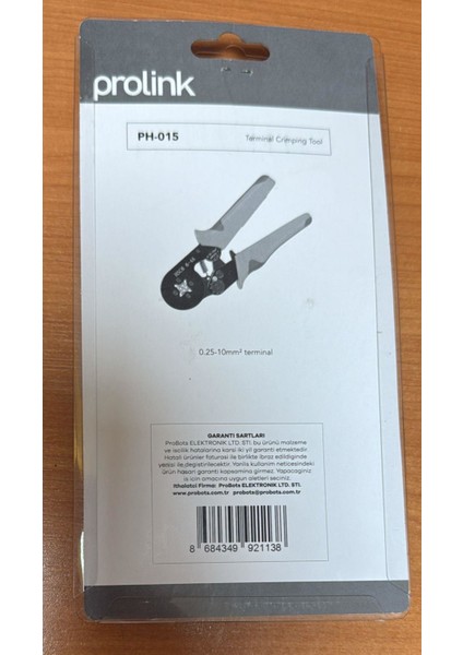 PH-015 Yüksük Sıkma Pensesi 0,25-10 mm