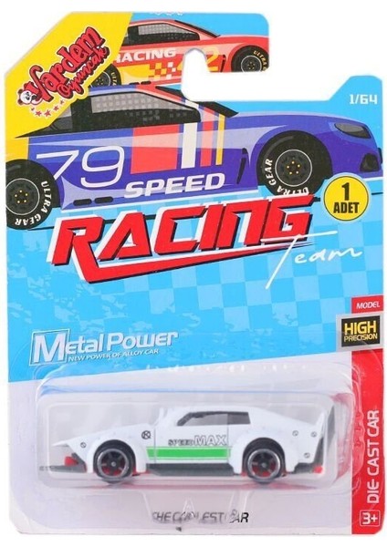 ZQ11311 -Vardem Kartela Metal Tekli Araba 1:64 fırsatları