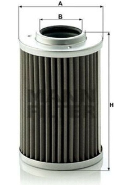 Capacity (O 530 Gl / 628) Capacity L 394HP Şanzıman Filtresi H710/1X