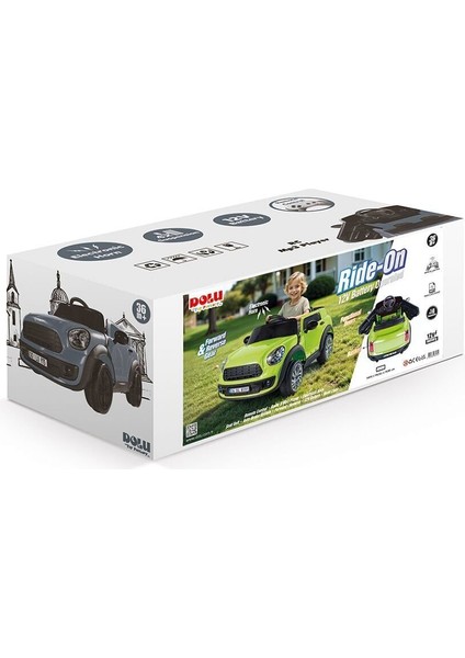 8295 Oyuncak Rıde On 12V Araba Kumandalı Açık Yeşil