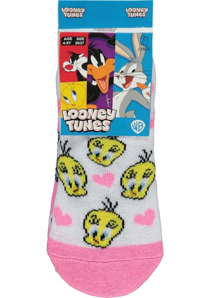 Kız Çocuk 2'li Babet Çorap 2-12 Yaş Pembe modelleri