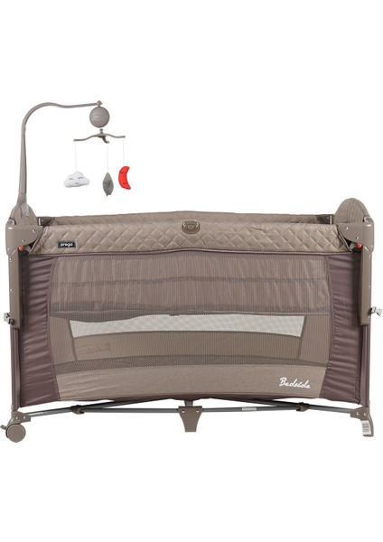Bedside Anne Yanı Oyun Parkı 70X120 cm Bej fırsatları
