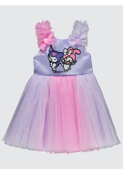 Kız Çocuk Abiye 2-5 Yaş Lila fiyatları