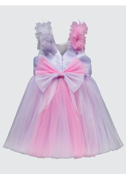 Kız Çocuk Abiye 2-5 Yaş Lila modelleri