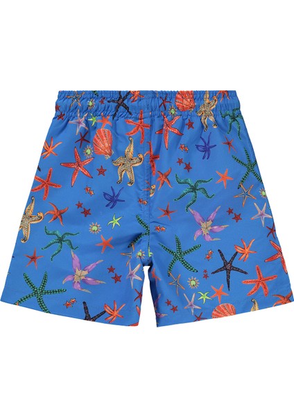 Erkek Çocuk Şort 6-9 Yaş Mavi fiyatları