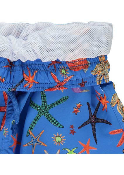 Erkek Çocuk Şort 6-9 Yaş Mavi modelleri