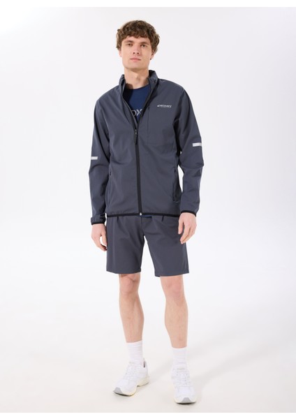 D5SM-TRC3758 Antrasit Kapüşonlu Standart Kalıp Erkek Trençkot fiyatları