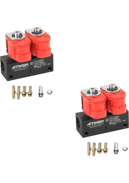 Atiker 2+2 Lpg Enjektör - 2 Silindir 2 Adet