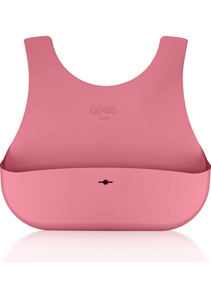 Nanninom Silikon Mama Önlüğü Pembe