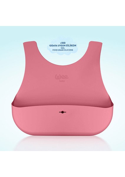 Nanninom Silikon Mama Önlüğü Pembe modelleri